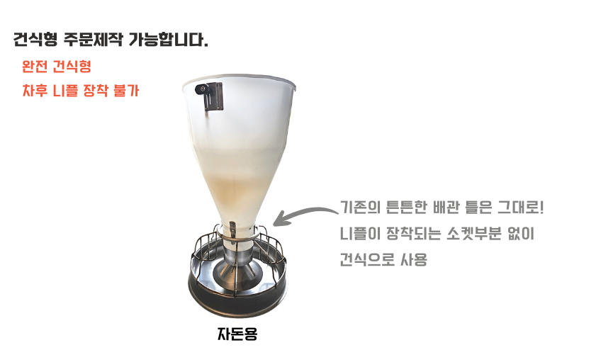 원형자돈건식